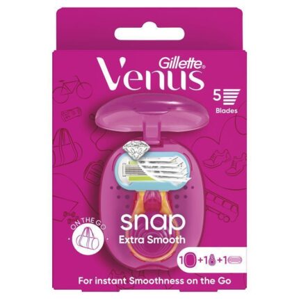 Gillete Venus Snap Extra Smooth Razor Cosmo Pink