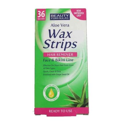 Beauty Formulas Hair Removal Wax Strips - Face & Bikini Line