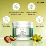 Streax Spa Nourishment Olive & Shea Butter Size: 500gm - Image 2