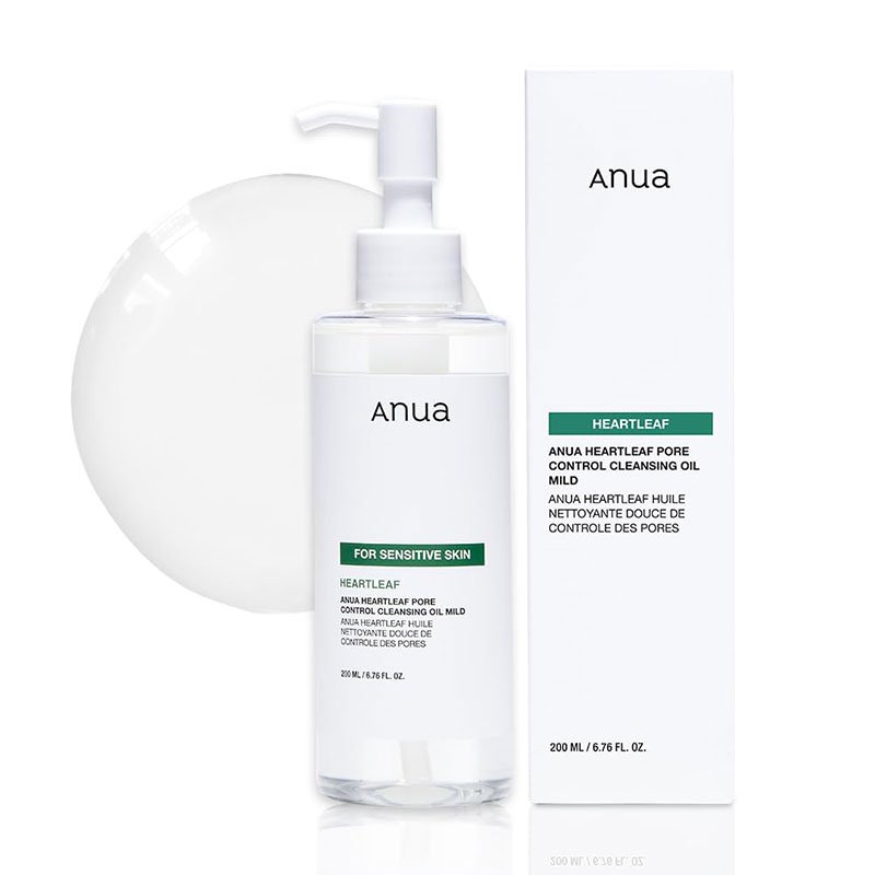 Anua-Heartleaf-Pore-Control-Cleansing-Oil-Mild-200ml-8 Anua Heartleaf Pore Control Cleansing Oil Mild – 200ml - Image 1