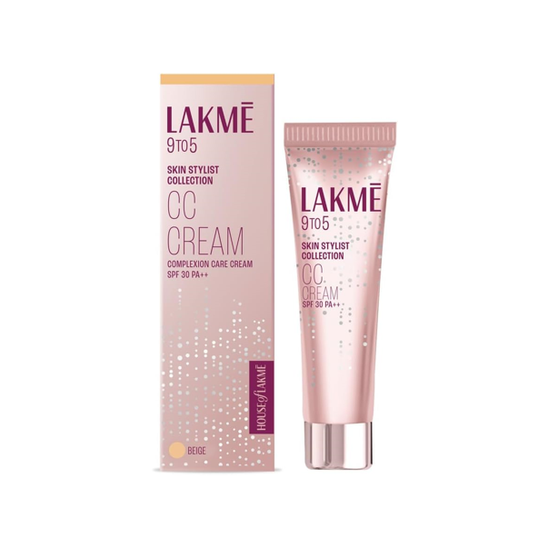 w95PJGCWT6JuzjSJzVDYLgFdRnIPtC5dg6QCFfP1 Lakme 9 to 5 Complexion Care Cream – Beige 30ml - Image 1