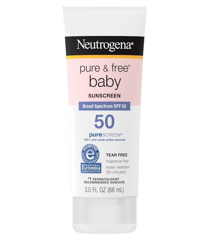 03DUPgGSiotVMwqzHCpS5HX6qAk0HtgaKJxc7MNY Neutrogena Pure & Free® Baby Sunscreen Broad Spectrum SPF 50 88ml - Image 1