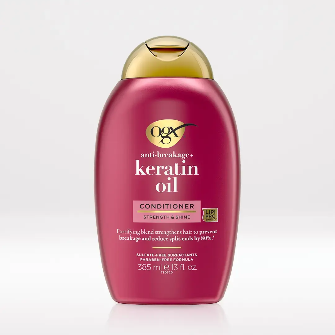 Keratin_oil_Packing_update_conditioner-front Ogx Keratin Oil Conditioner – 385ml - Image 1