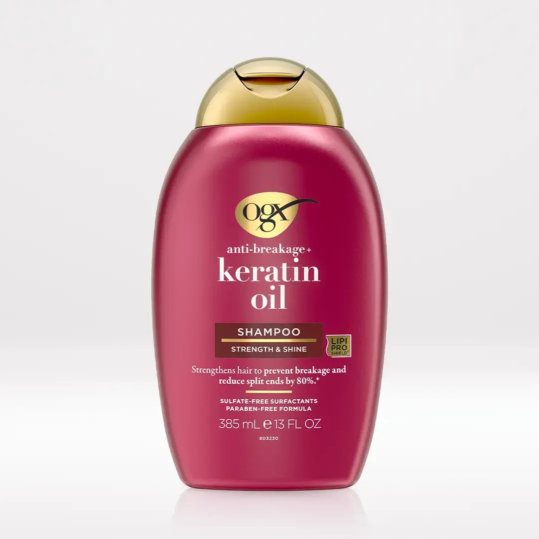 Keratin_oil_Packing_update_shampoo-front OGX Keratin Oil Shampoo – 385ml - Image 1