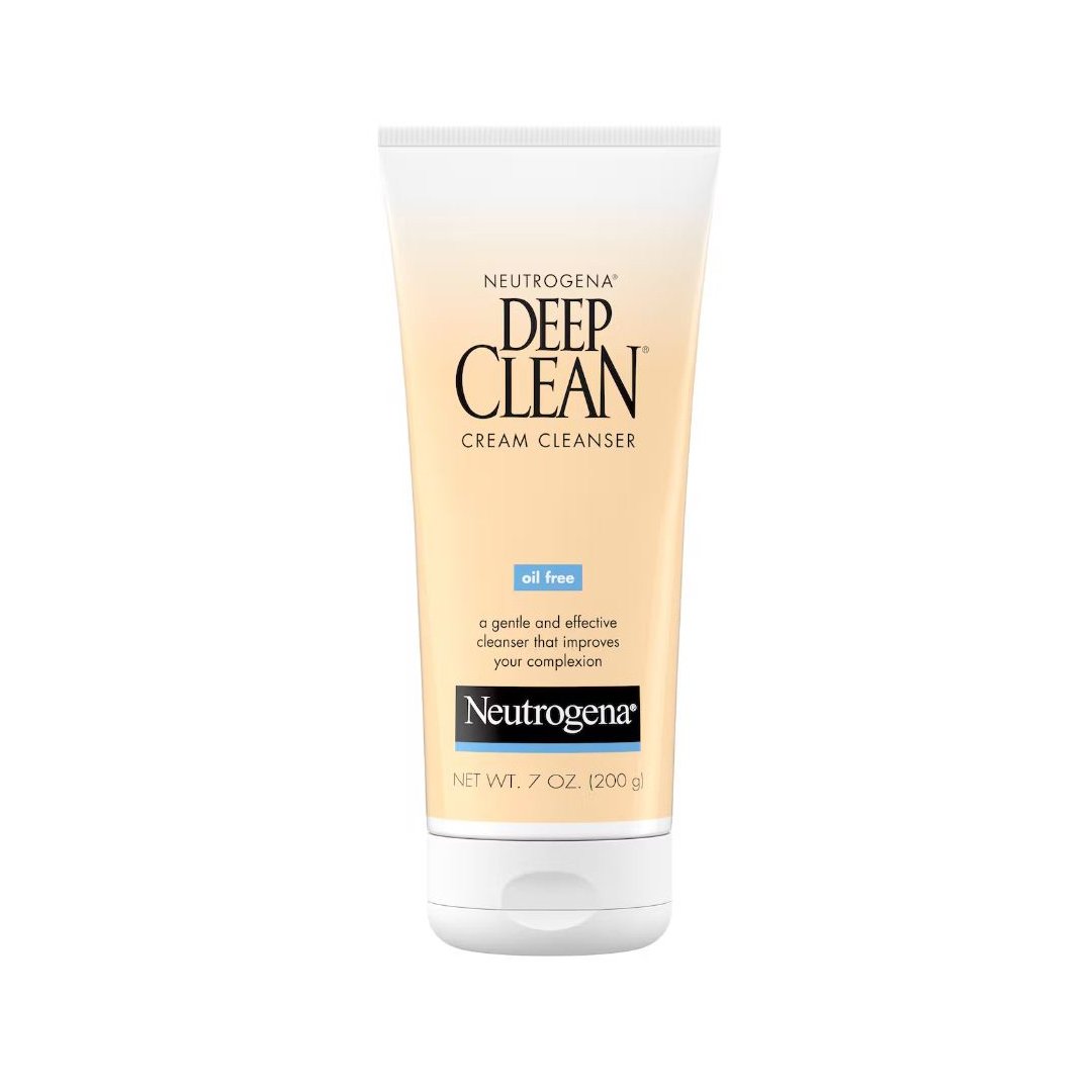 Neutrogena-Deep-Clean-Facial-Cream-Cleanser1 Neutrogena Deep Clean Facial Cream Cleanser Size: 200gm - Image 1
