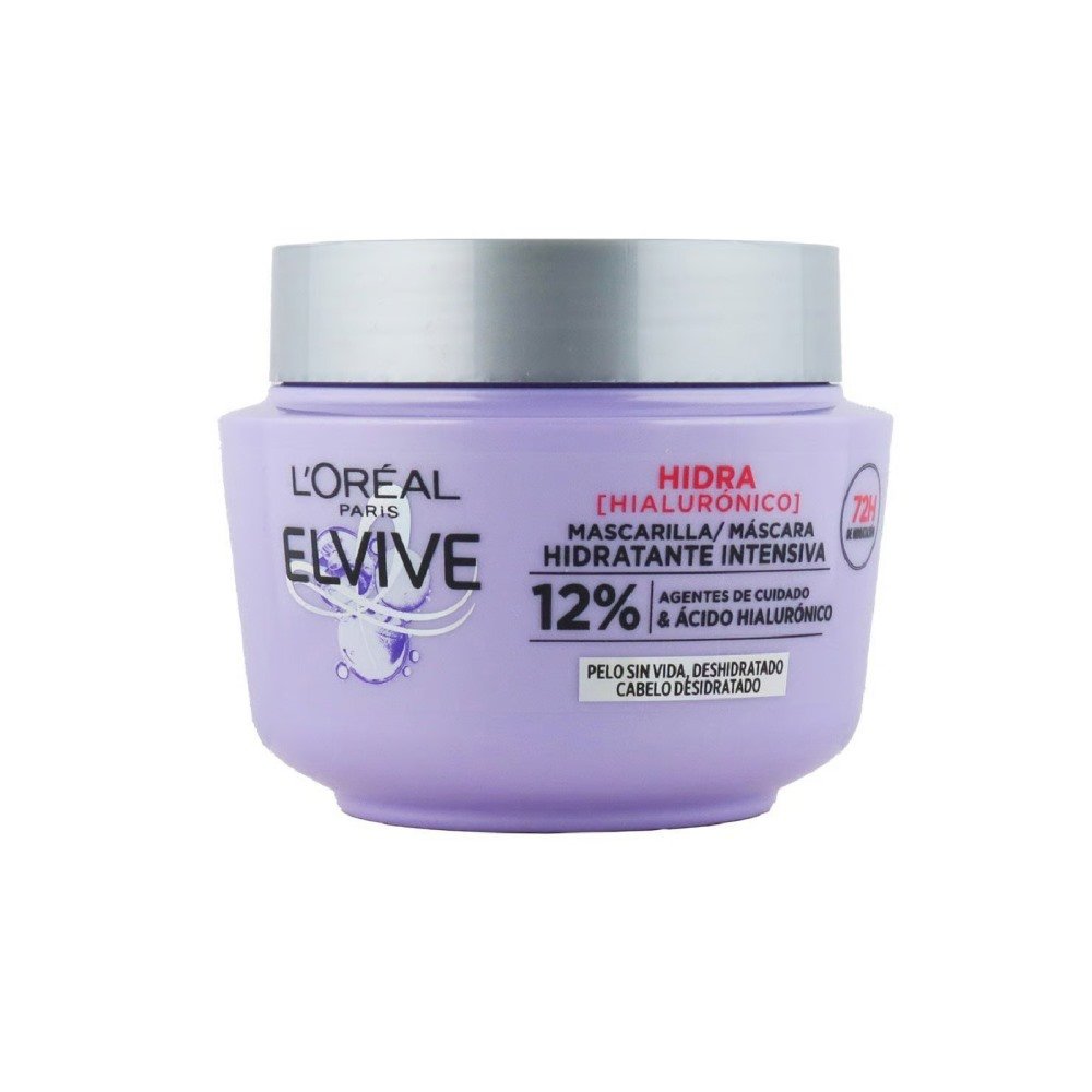 loreal-paris-elvive-hydra-hyaluronic-mascara Loreal Paris Elvive Hydra Hyaluronic Hair Mask with Hyaluronic Acid 300ml - Image 1