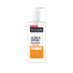 Neutrogena Clear & Defend 2% Salicylic Acid Face Wash Size: 200ml