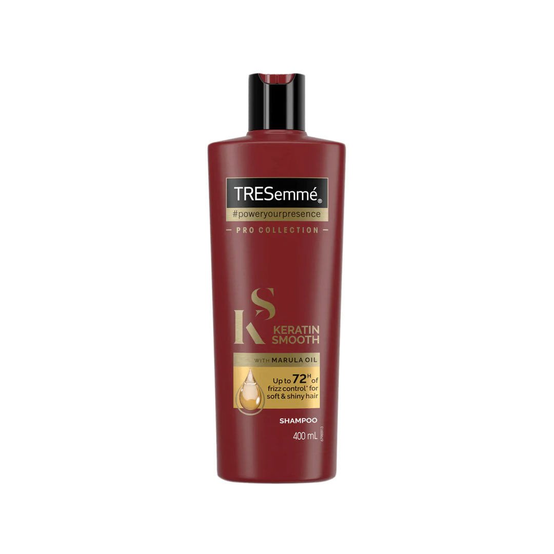 zqaXO4YOO7mmQUu6xvGHaP8tbLKMfeZfRovbUfSx TRESemme Keratin Smooth Shampoo 400ml - Image 1