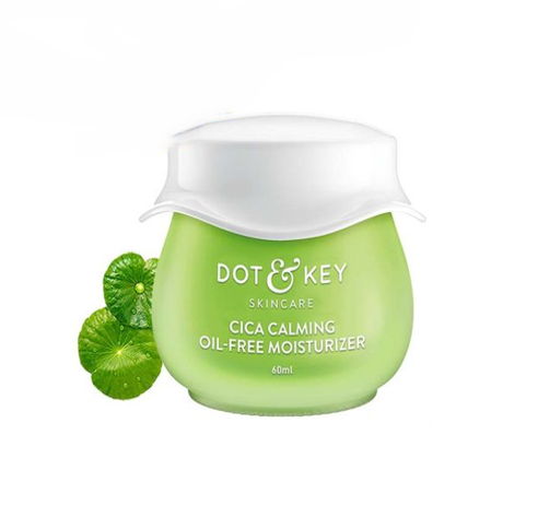 CQOPxcv0Er17iNvz3v5amJ1A14yaXGQYlu5ppQ8H Dot & Key Cica Calming Oil Free Moisturizer for Acne Prone Skin 60ml - Image 1