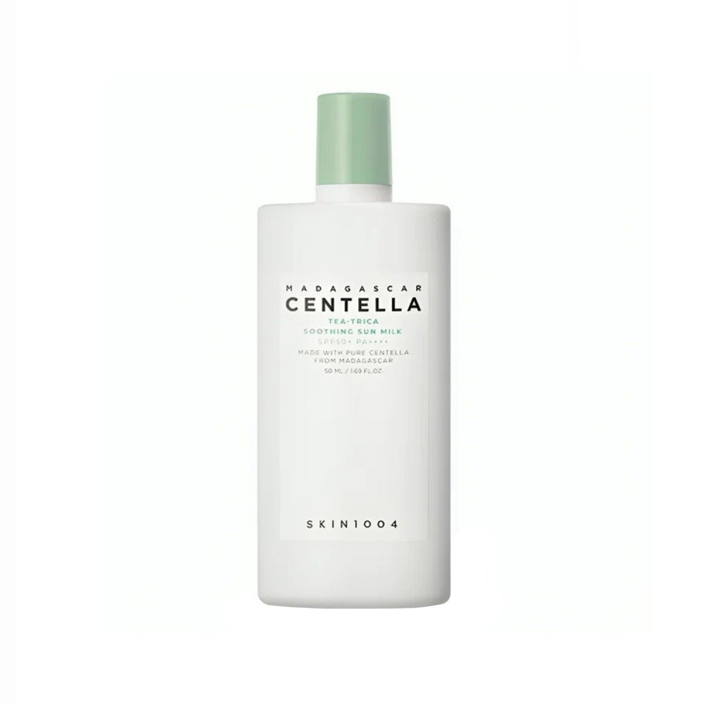 skin1004-madagascar-centella-tea-trica-soothing-sun-milk-1 Skin1004 Madagascar Centella Tea-Trica Soothing Sun Milk 50ml - Image 1