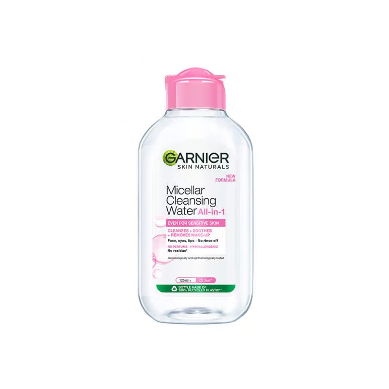 HnvwOZfIU4z1w6vuMWPf7OTBXEwVbUKUCfXG0CpR Garnier Micellar Cleansing Water Even For Sensitive Skin - 125ml - Image 1