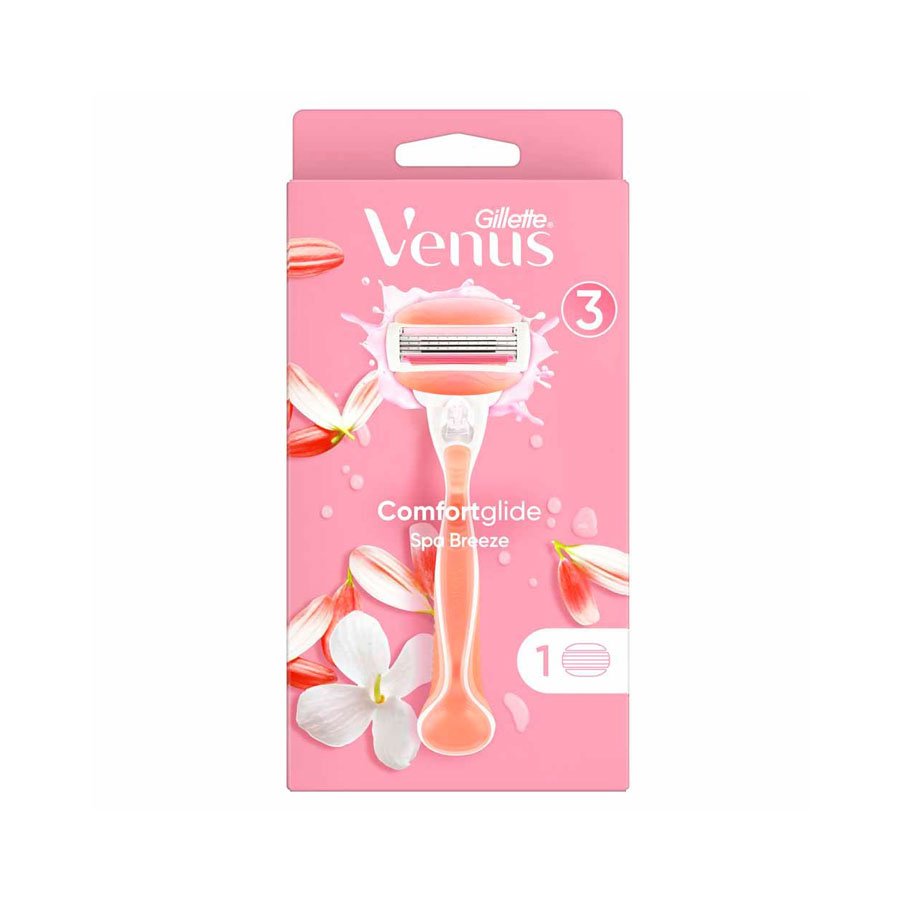 Gillette-Venus-Comfort-Glide-Spa-Breeze-Razor (1) Gillette Venus Comfort Glide Spa Breeze Razor - Image 1