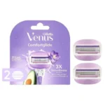 Gillette Venus Comfortglide Razor Blade Refills (2 Cartridges)