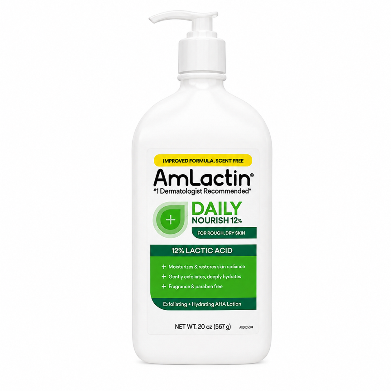 0587bdf2-99bc-4072-abd2-e0645a9853c9 AmLactin Daily 12% Lactic Acid Moisturizing Lotion for Rough and Dry Skin – 567gm - Image 1