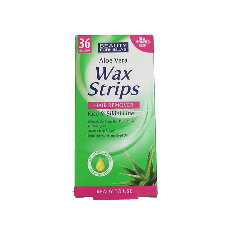 Beauty-Formulas-Hair-Removal-Wax-Strips-Face-Bikini-Line.jpg Beauty Formulas Hair Removal Wax Strips – Face & Bikini Line - Image 1
