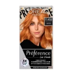 Loreal Paris Preference Vivids Permanent Hair Colour- Copper 7.432