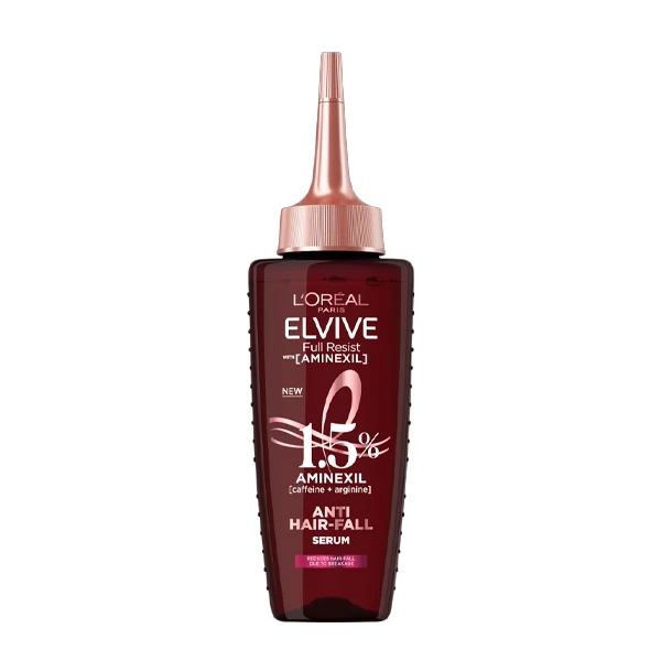 pAHmBWlXYKaLNjZlB5Ht10zAwX1wudY2CwcqCalK Loreal Elvive Full Resist Anti Fall Serum-102ml - Image 1