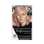Loreal Preference Les Vivid Permanent Hair Colour-9.213 Rose Gold